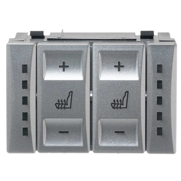 Comutator incalzire scaune AWParts, compatibil Ford Mondeo Mk4, Galaxy Mk3, S-Max, manual, negru