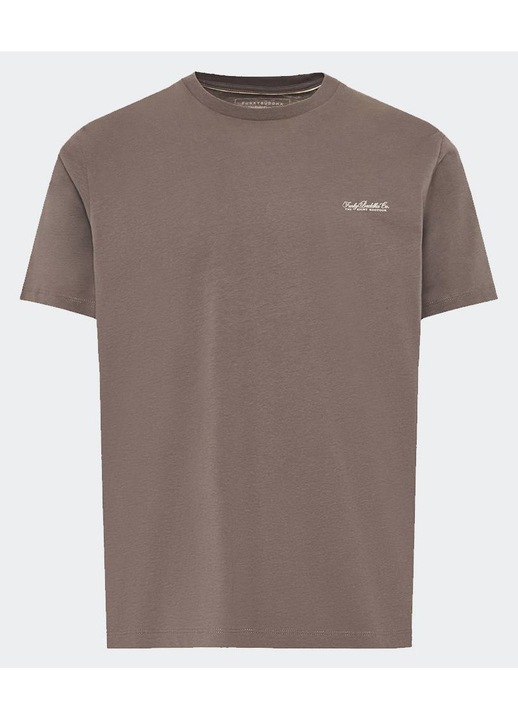 Tricou barbatesc, Funky Buddha, monocrom, bumbac, Maro