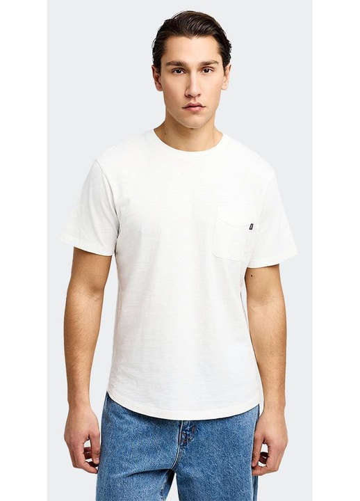 Tricou barbati, Funky Buddha, alb, bumbac