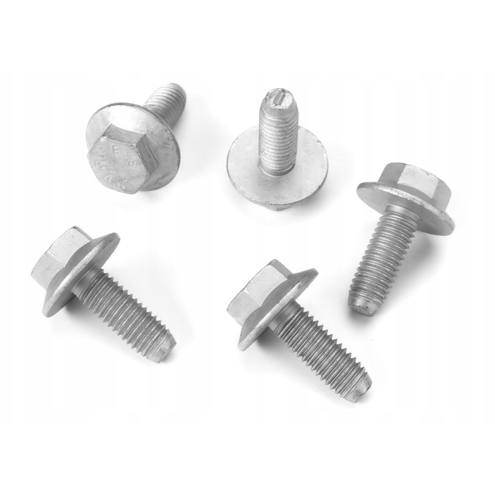 Set 10 suruburi montaj M6, AWParts, dimensiuni 18x10mm, universal