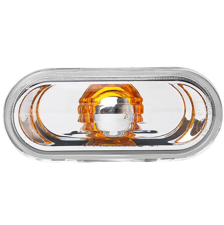 Semnalizator lateral AWParts, transparent cu insertie galbena, pentru VW T5 Transporter, Passat B5, Amarok, Bora, Caddy, tip W5W
