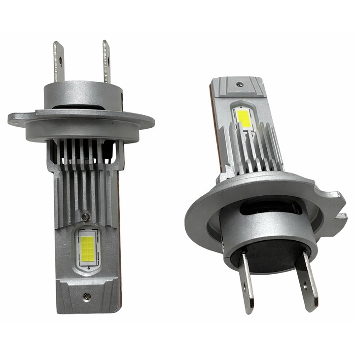 Set 2 Becuri LED Auto H7 C08 putere 200W de 21000LM CANBUS