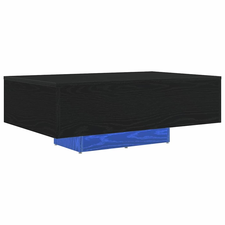 vidaXL Масичка за кафе Черния дъб 85 x 55 x 31 cm Инженерно дърво