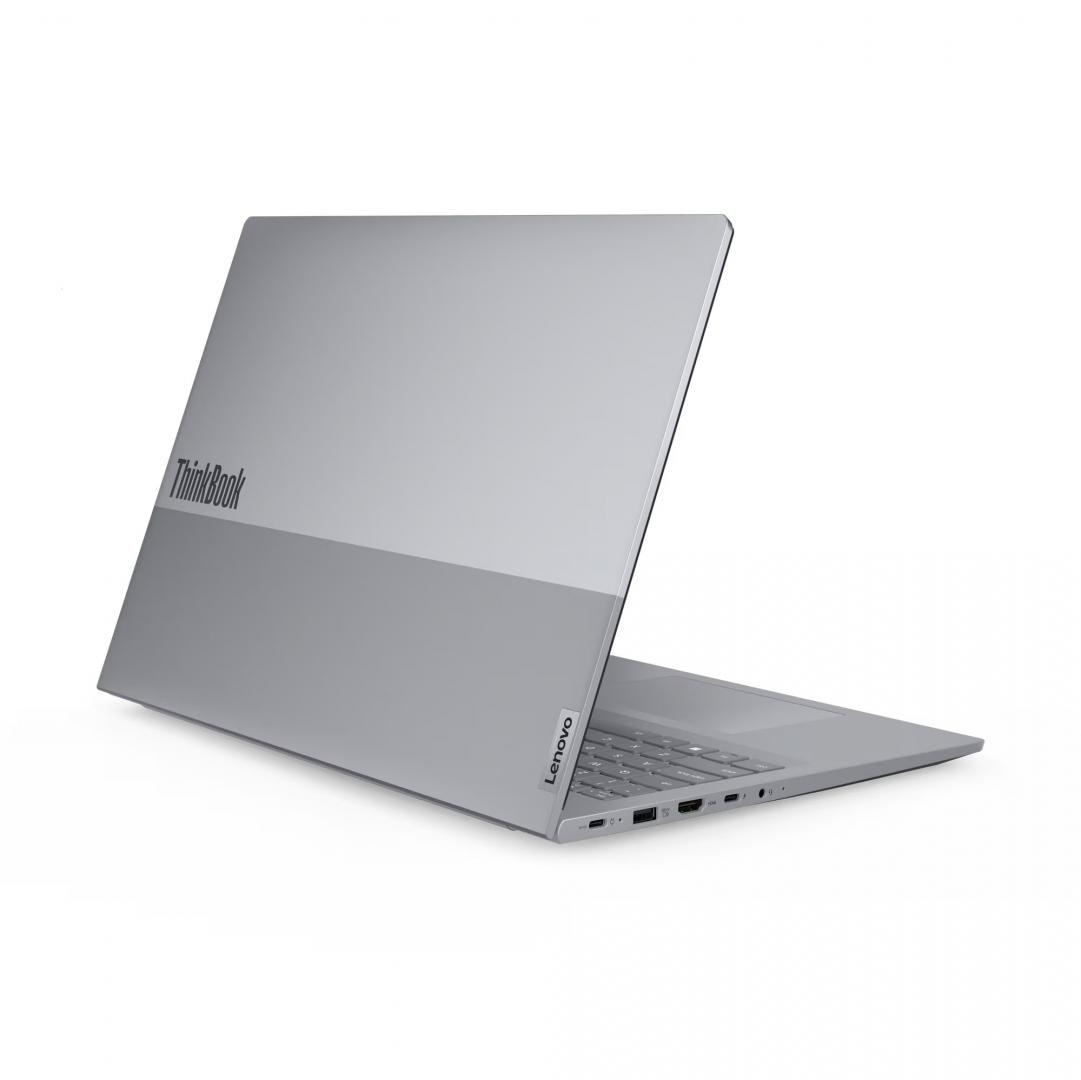 Laptop Lenovo ThinkBook 16 G8, Intel Core i3, 8GB RAM, 512GB SSD, Arctic Grey, 16"
