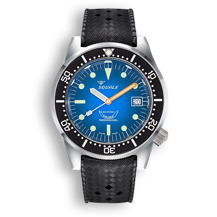 Squale - 1521PROFD.HT - Armbanduhr - Taucheruhr 50 ATM - Automatik - 1521 BLUE RAY