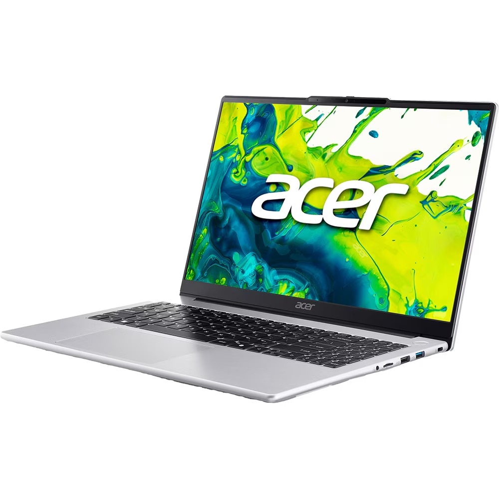 Laptop ACER Aspire Lite 15 AL15-45P-R07Z, AMD Ryzen 7 5825U pana la 4.5GHz, 15.6" Full HD, 16GB, SSD 512GB, AMD Radeon Graphics, Free Dos, Gri