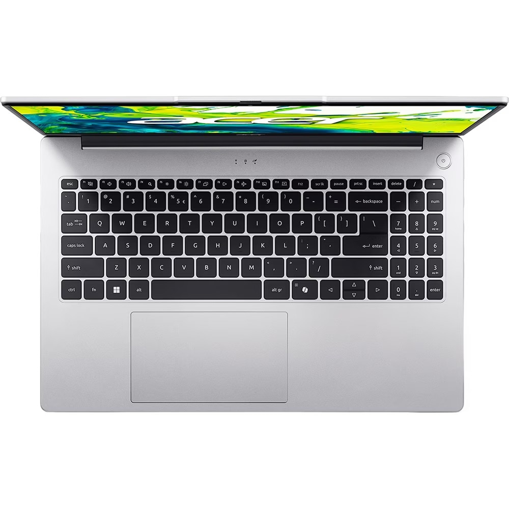 Laptop ACER Aspire Lite 15 AL15-45P-R07Z, AMD Ryzen 7 5825U pana la 4.5GHz, 15.6" Full HD, 16GB, SSD 512GB, AMD Radeon Graphics, Free Dos, Gri