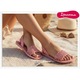Sandale Dama, Ipanema Breezy, Cauciuc, Usoare, Elastice, Comozi, Pentru Piscina, Roz