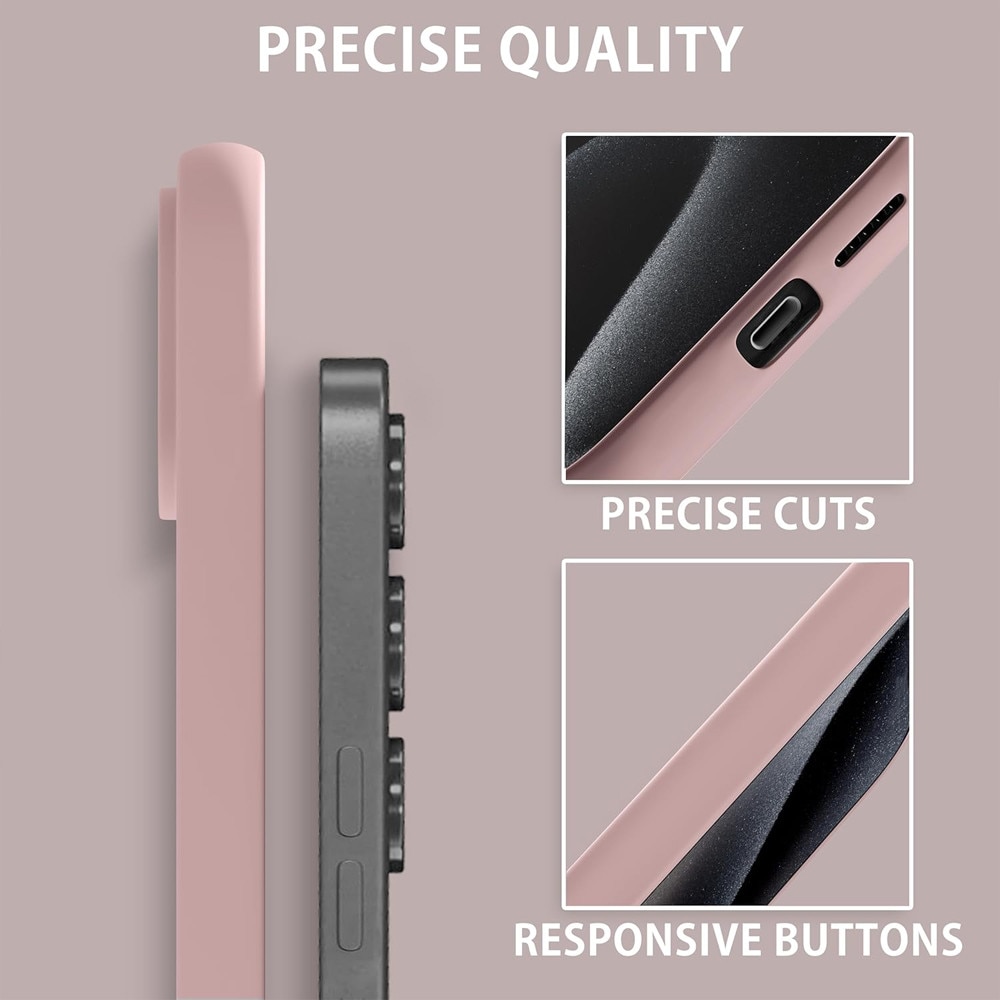 Husa Protectie din Silicon pentru Samsung Galaxy S23, Decupaje Precise, Stylish Anti-Slip Design, Materiale de Calitate Superioara, Roz pal