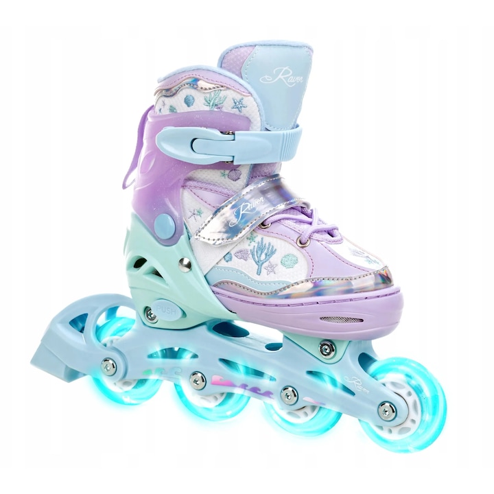 Role ajustabile RAVEN Isla, Violet, 30-33