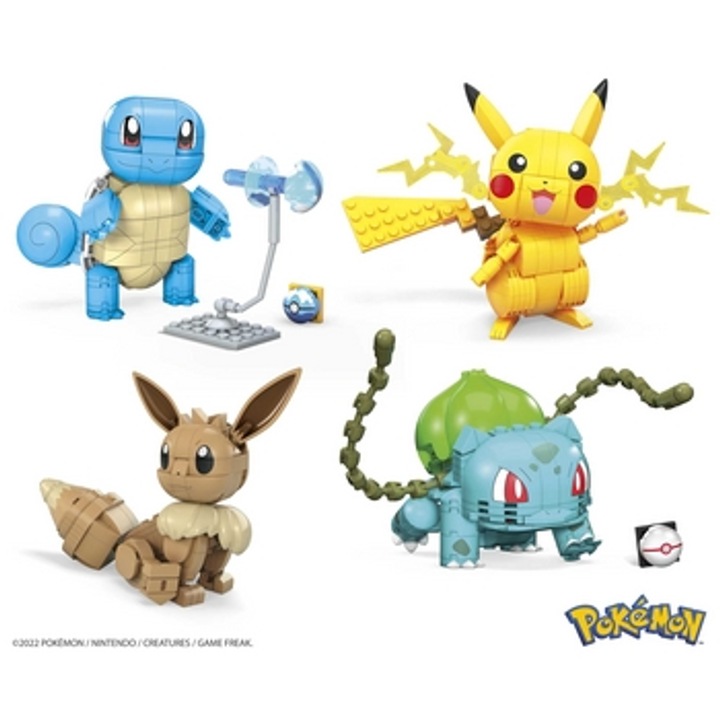 Комплект за конструиране Pokemon MATTEL, 175 части, многоцветен