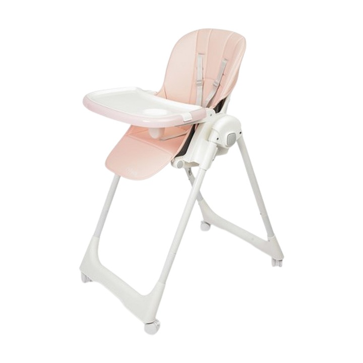 Caretero Megalo 322883 2 az 1-ben etetőszék, rózsaszín