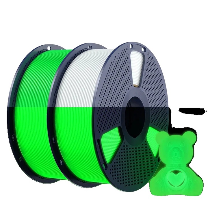 Filament 3D, sötétben világító, 1.75mm, PETG, GN WTG