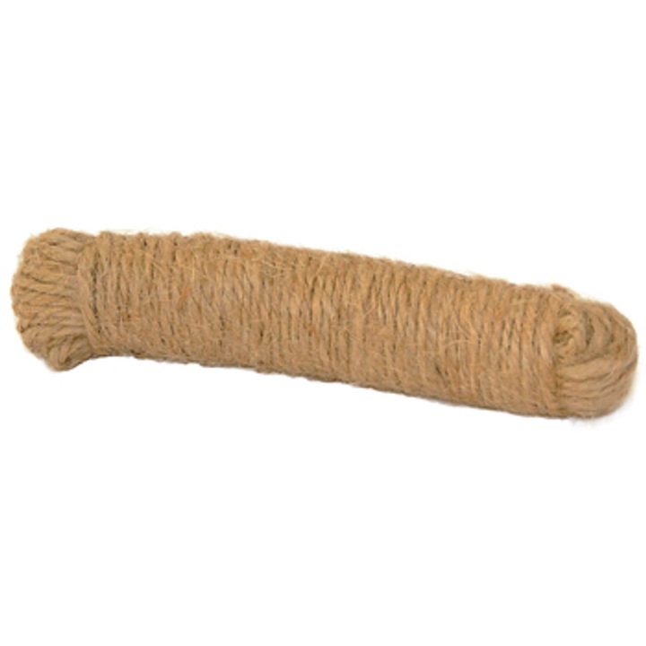 Ютено въже Q-CONNECT 15м, 30г, кафяво, издръжливост 11,5кг