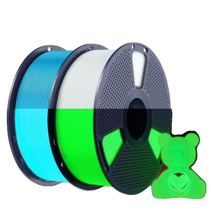 3D szálas anyag, sötétben világító, 1,75 mm, PETG, 1 év, BL WTG