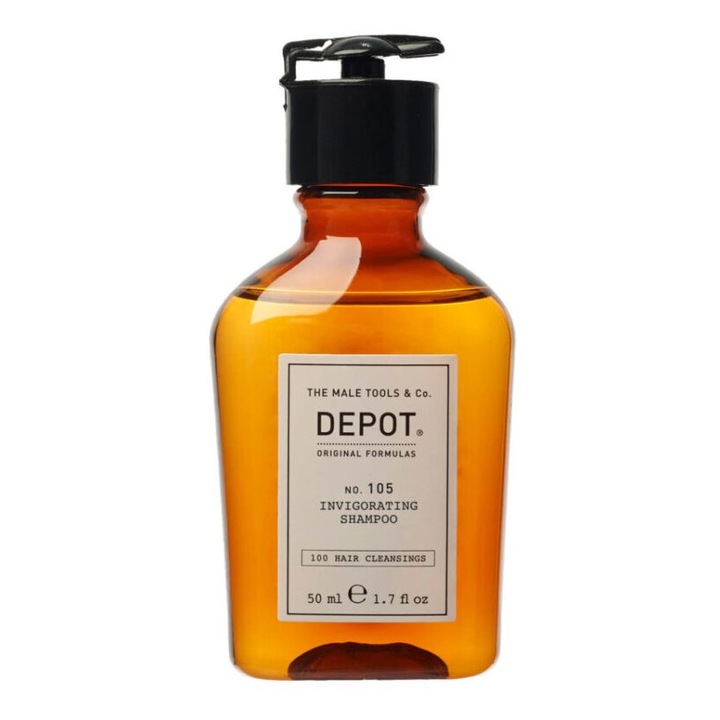 Sampon pentru par Depot, Complex multivitaminic, anti-cadere, 50 ml