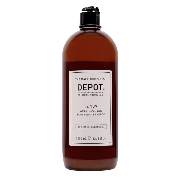 Sampon pentru par Depot 100 Hair Cleansing No. 109, 1000 ml, anti-prurit, unisex