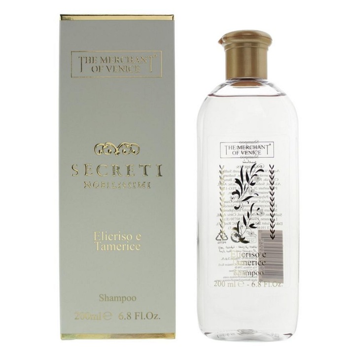 Sampon pentru par The Merchant of Venice Elicriso E Tamerice, nutritie, 200 ml