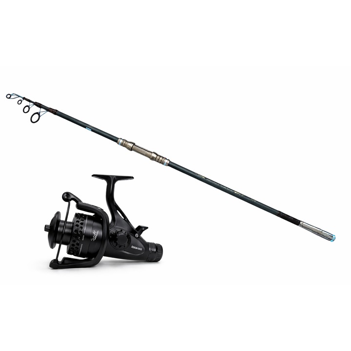 SET PESCUIT CRAP – LANSA TELESCOPICA TELECARP 3.30 m + MULINETA EASTSHARK HK 6000