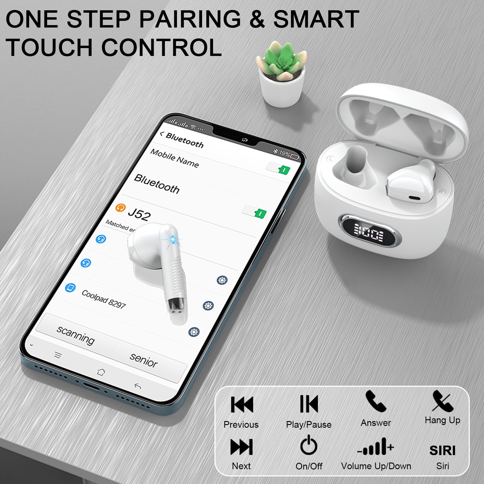 Casti Ai Casti Translator AI 2026 3 in 1, Traducere Vocala 164 Limbi, Bluetooth ...