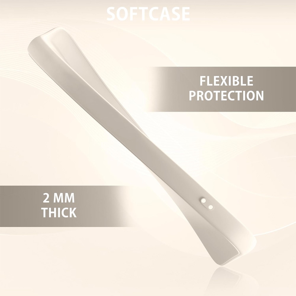 Husa Protectie din Silicon pentru Samsung Galaxy S23 Plus, Decupaje Precise, Stylish Anti-Slip Design, Materiale de Calitate Superioara, Bej