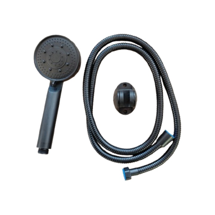 Set dus, para multifunctionala cu furtun, negru