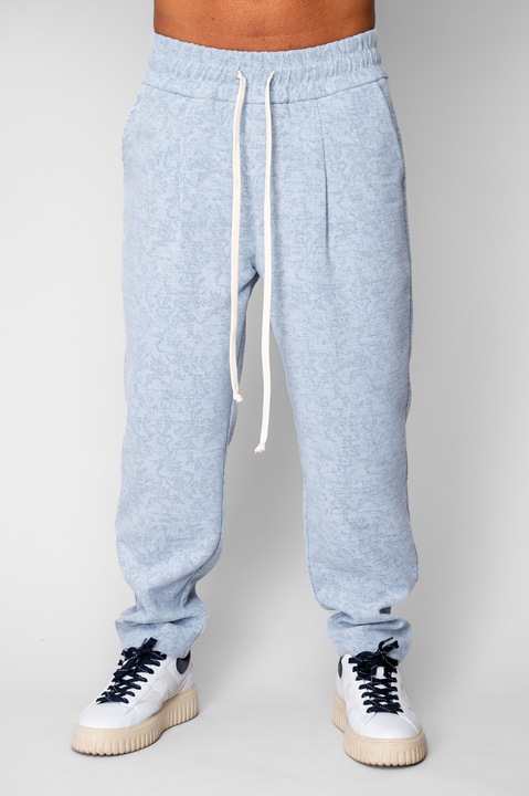 Hosszú egyenes nadrág kék 20563, BLUE