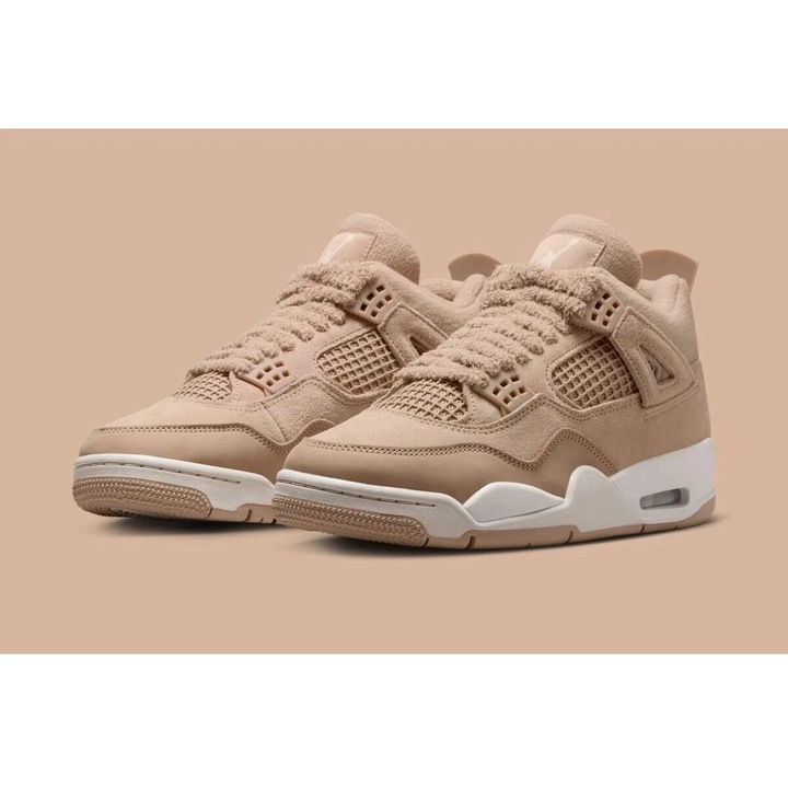 Incaltaminte sport femei, Jordan, Air Jordan 4 Retro WMNS "Cozy Girl", textil, culoare maron, marime 37.5 EU