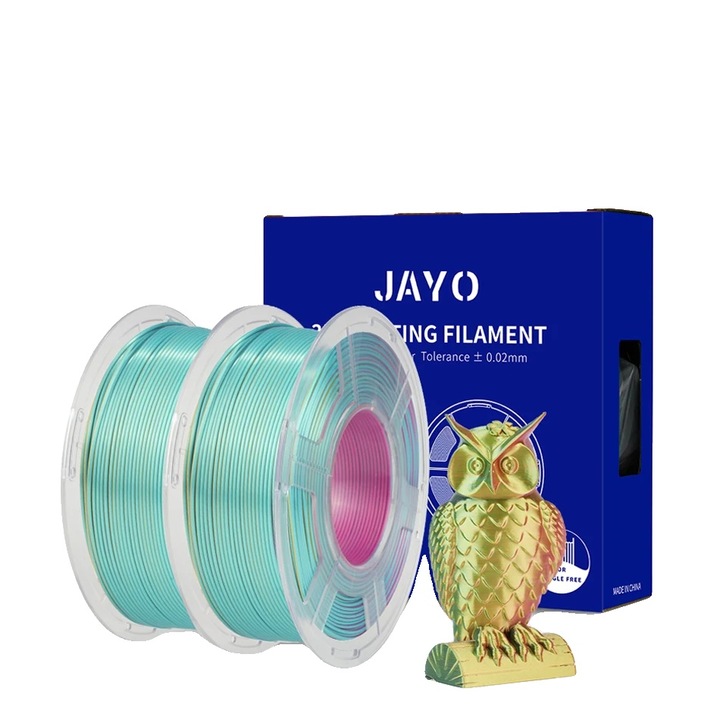 Filament 3D, piros sárga GN, biológiailag lebomló anyag, élénk színek, 2.2kg