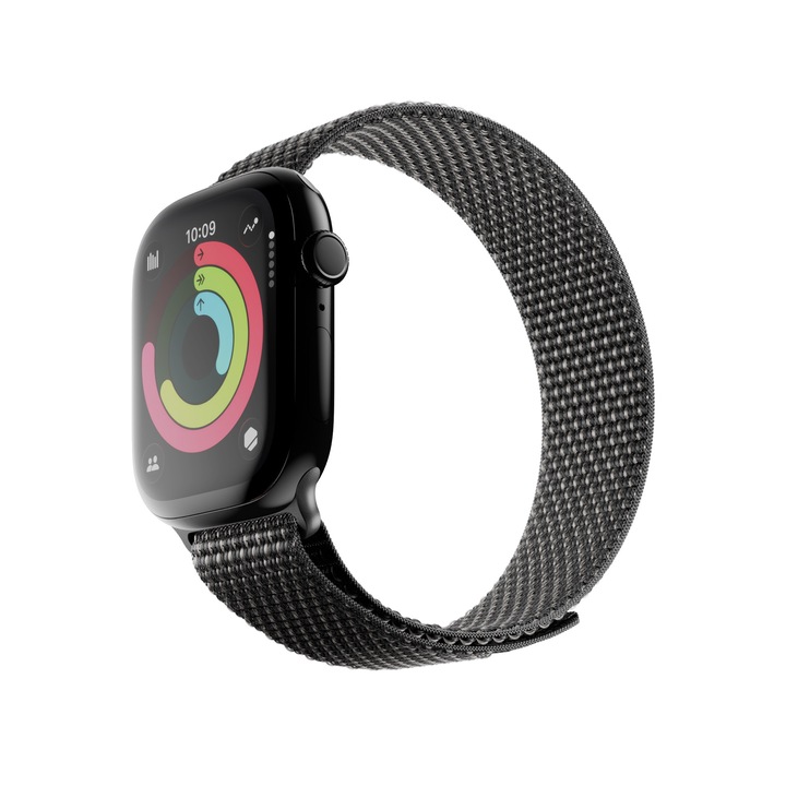 Curea Native Union Active Watch Loop compatibila cu Apple Watch 38/40/41/42mm, Negru