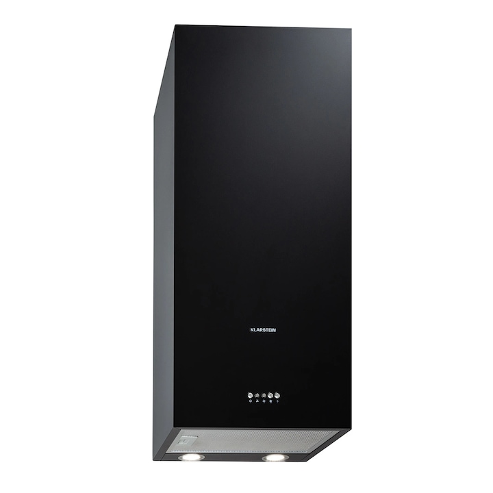 Hota de perete Klarstein Monumenta, aluminiu, 559m/h, LED, clasa de eficiență energetică B, 40x89x31,5cm