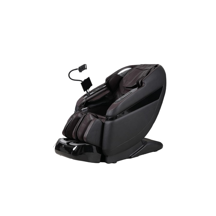 Scaun de masaj, MOLINI Avantro, 4D Slim-Track, Zero Gravity 127, Negru