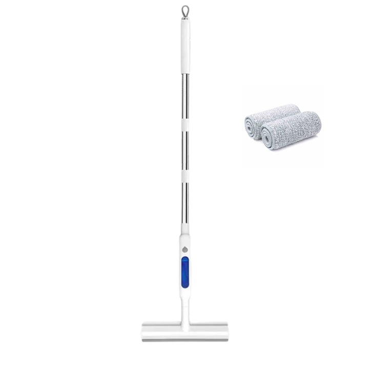 Stergator pentru geamuri cu pulverizator, 2 lavete microfibra, 30 cm x 150 cm