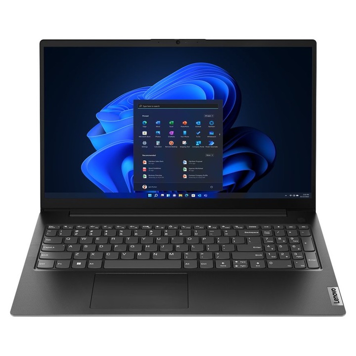 Лаптоп Lenovo V15 G4 AMN, 82YU00YKBM.1TBSSD, 15.6", AMD Ryzen 3 7320U (4-ядрен), AMD Radeon 610M, 16GB 5500MHz LPDDR5, Черен