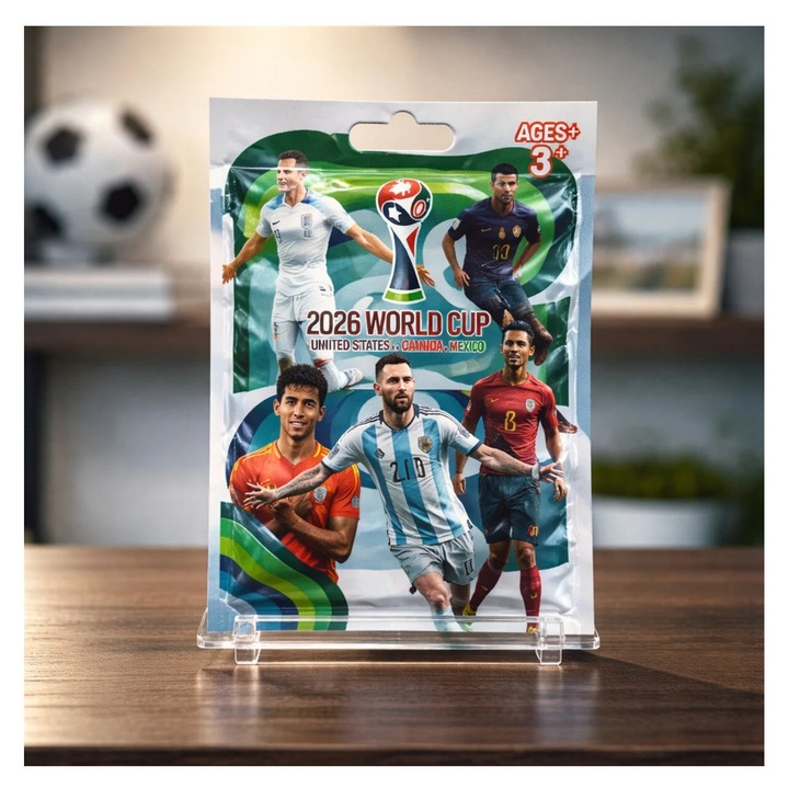 victiny Комплект от 3 плика с фигурки fifa world cup 2026 различни модели 2