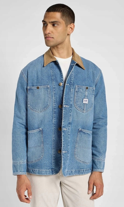 Geaca barbati, Lee, LOOSE LOCO, Albastru