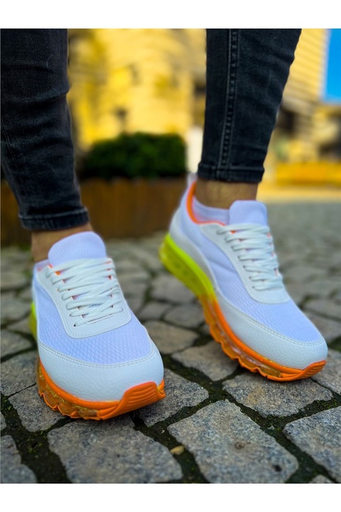 Férfi tornacipő, textil, Chekich, 366322, fehér, 40