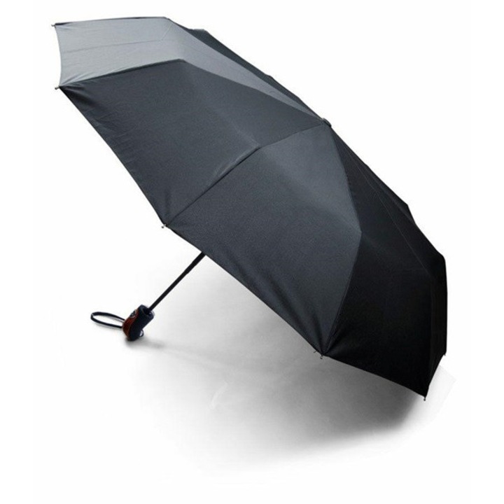 Автоматичен чадър FENIKS Milan, 10 спици, черен, 104см, компактен