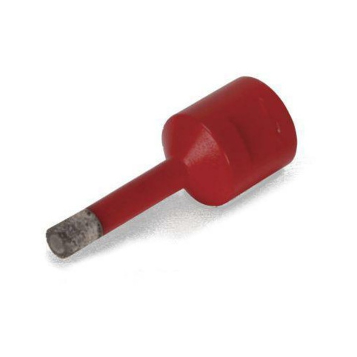 Coroana diamantata 6mm Rubi, pentru gresie si ceramica, montare M14, utilizare uscata