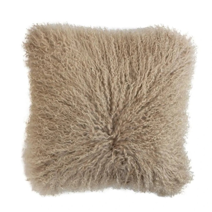 Декоративна възглавница A LA MAISON, 40x40см, бежова, с пълнеж от полиестер