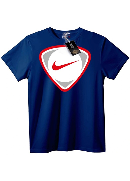 Tricou Nike Swoosh Shield, Bleumarin
