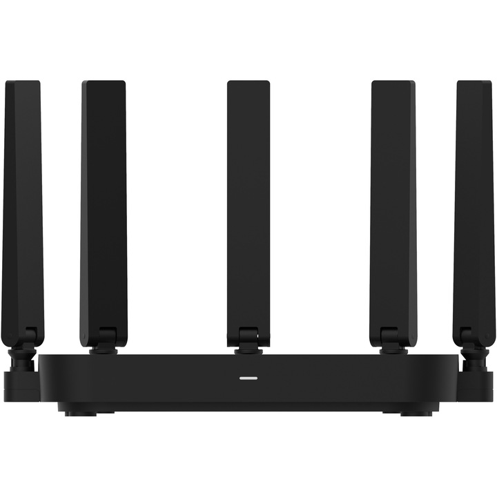 Router Wireless ZTE E2300, AX3000, Dual-Band, Wi-Fi 6, 160MHz Ultra Wide Bandwidth, Easy Mesh, ZTE Smart Life App, Negru