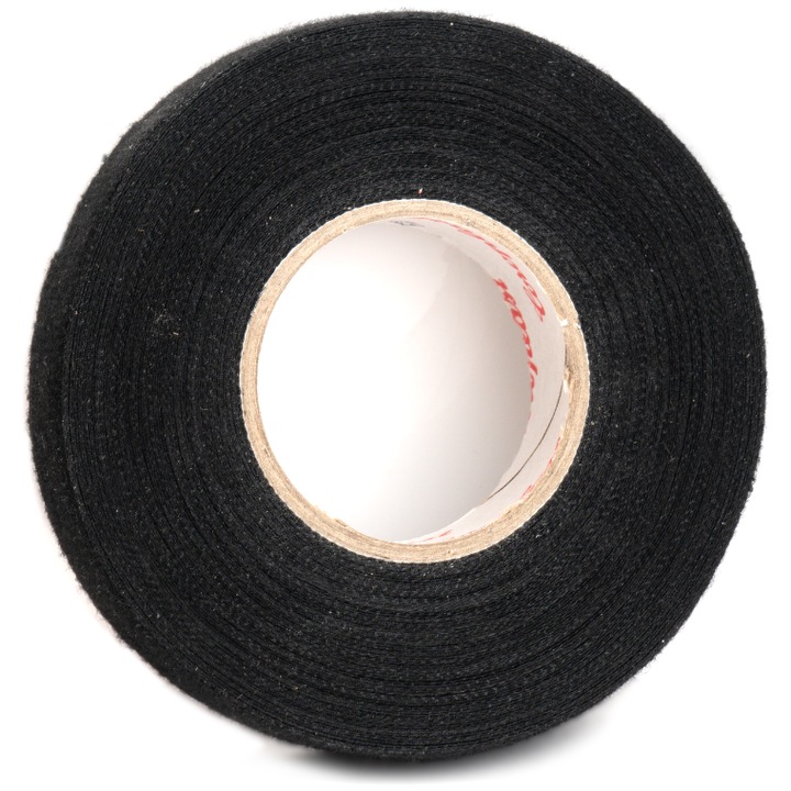 Banda adeziva din material textil, AWParts, 1,9cm x 15m, rezistenta la umiditate si temperatura, utilizare interioara si exterioara