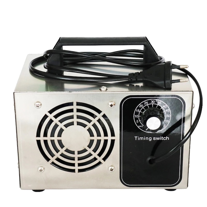 Generator de ozon, purificare aer eficienta, 60g, 220V, zgomot redus, pentru spatii mari