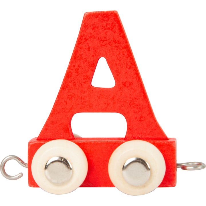 Tren cu litera colorata A