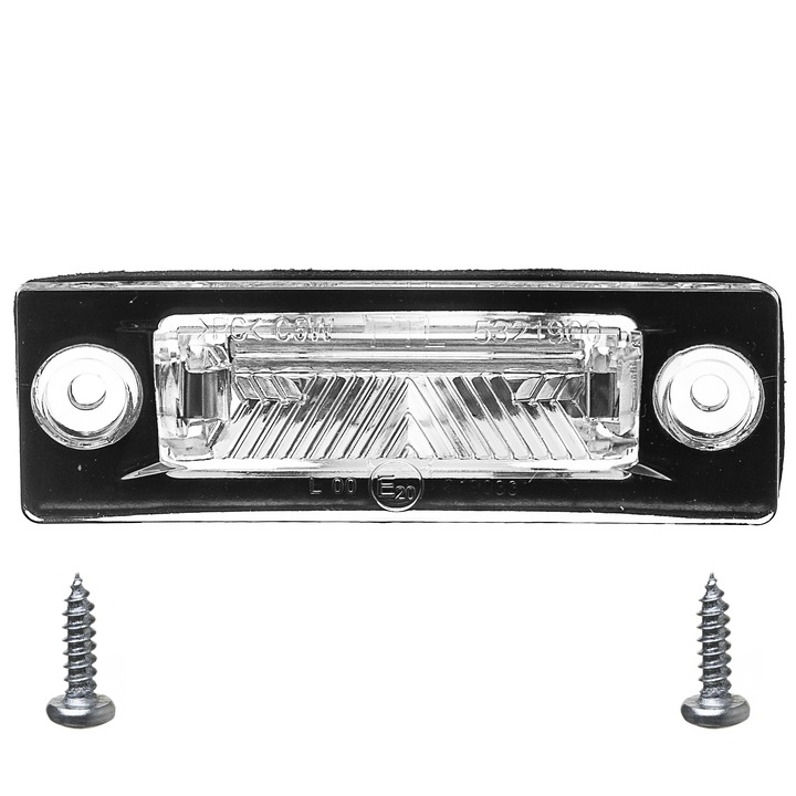 Lampa de iluminare numar inmatriculare, AWParts, compatibila cu VW Passat B5, T5, Caddy, Touran