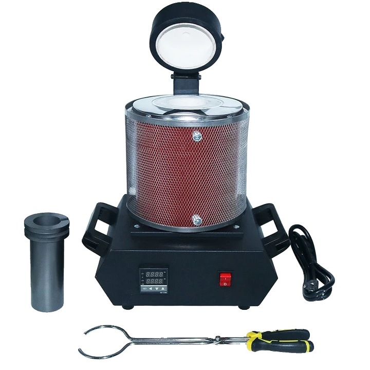 Furnal de topit, eficienta ridicata, design compact, rosu, 220V