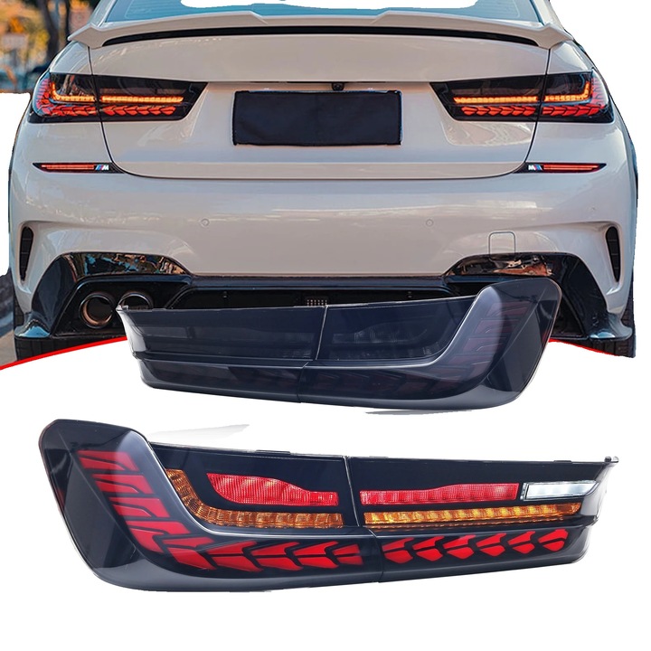 Fék összeállítás, ABS ház, Vízálló IP67, Szekvenciális Jelzés, 12V, 3400LM