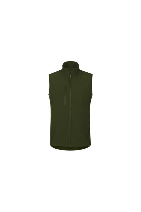 Vesta Softshell Barbati, Malfini Rail, 4-Way Stretch, Hidrofuga, Interior Microfleece Antiscamosare -568, Camuflaj