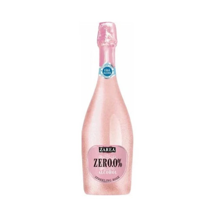 Vin Spumant Rose 0%, Zarea Zero, 0.75 l